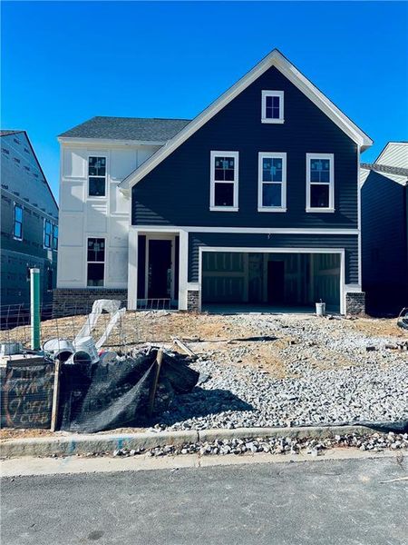 In-progress construction of a new home in , Buford, GA (Image 2). In-progress construction of a new home in , Buford, GA (Image 2).
