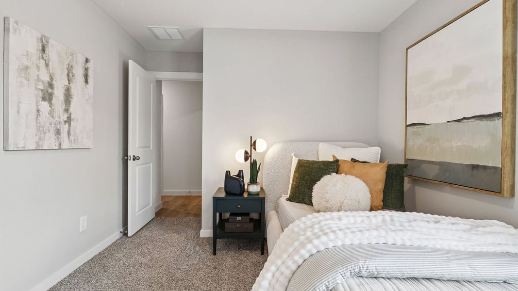 Furnished interior view inside a new home in Evergreen, Rosenberg (Image 24).