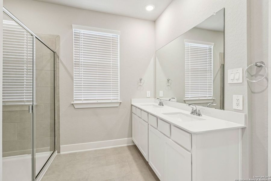 Furnished interior view inside a new home in Remington Ranch, San Antonio (Image 8). Furnished interior view inside a new home in Remington Ranch, San Antonio (Image 8).