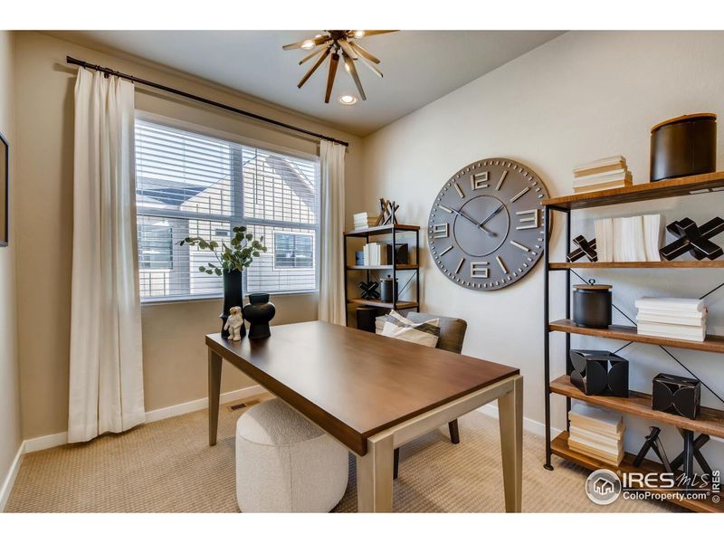 Furnished interior view inside a new home in , Longmont (Image 22). Furnished interior view inside a new home in , Longmont (Image 22).