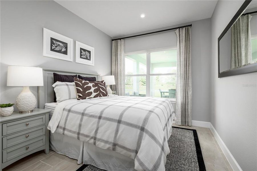 Furnished interior view inside a new home in Reserve at Lake Meadows, Ocoee (Image 8).