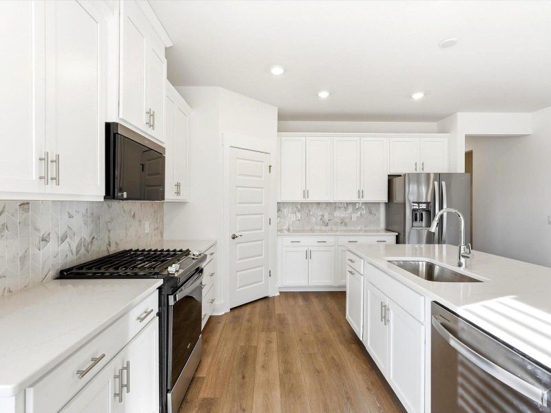 Furnished interior view inside a new home in The Coves at Lakes of Cane Bay, Summerville (Image 7).