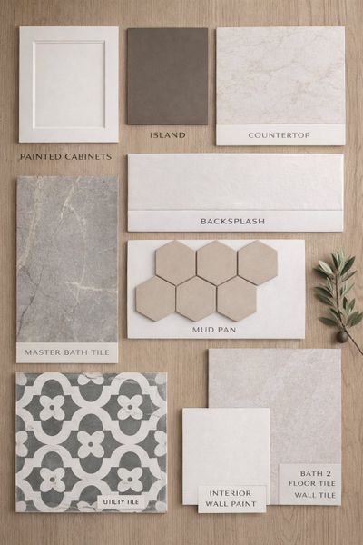 Sample of building materials used in homes in Arbor Oaks, Boyd (Image 55). Sample of building materials used in homes in Arbor Oaks, Boyd (Image 55).