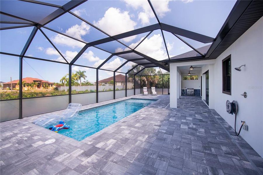 Exterior details and patio area of a home in , Port Charlotte (Image 21). Exterior details and patio area of a home in , Port Charlotte (Image 21).