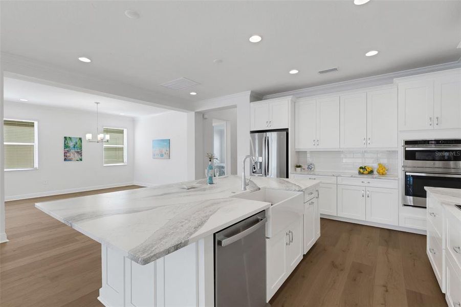 Furnished interior view inside a new home in Cassata Lakes, Nokomis (Image 18).