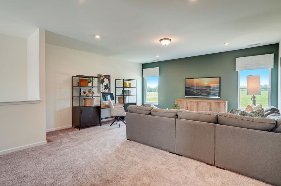 Furnished interior view inside a new home in Jackson Hills, Clarksville (Image 22).