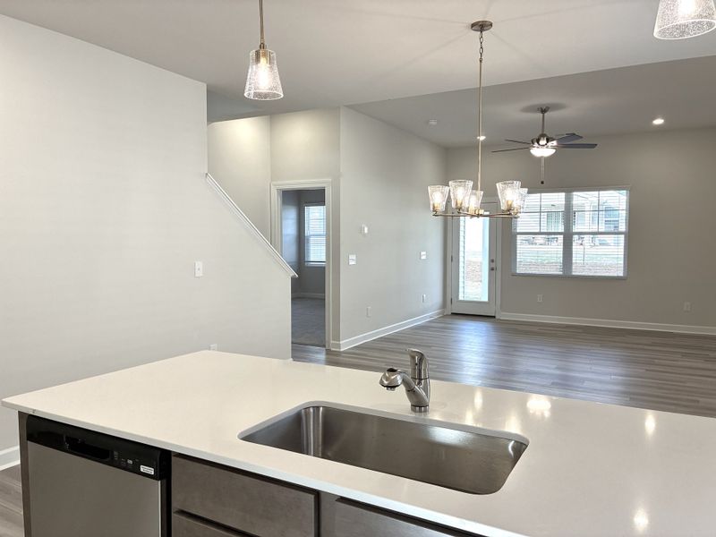 Close-up of interior finishes inside a home in Reidville Town Center, Reidville (Image 8).