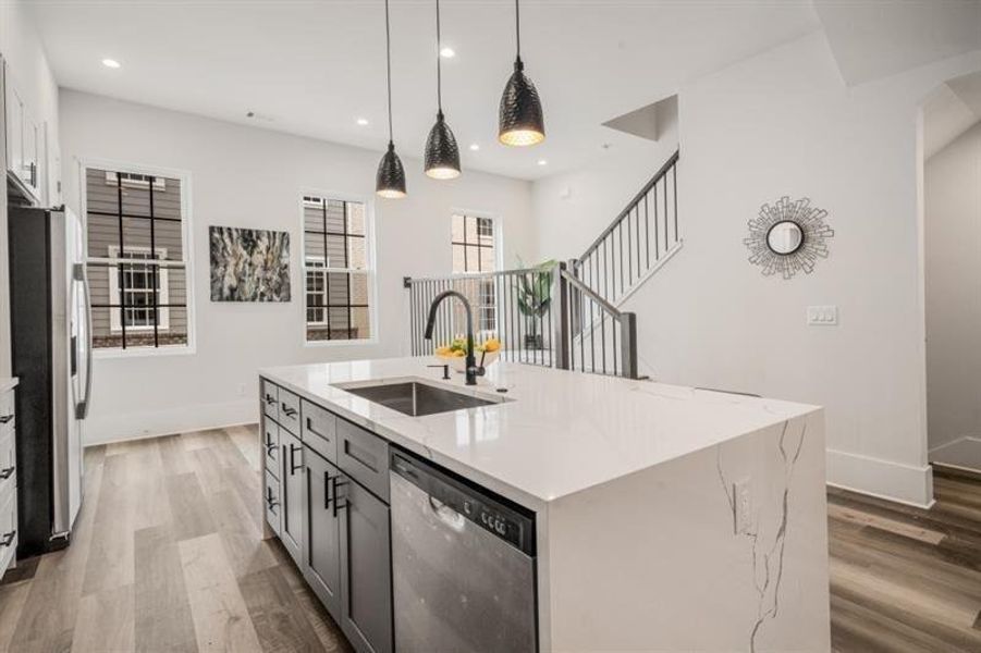 Furnished interior view inside a new home in , Hapeville (Image 30).