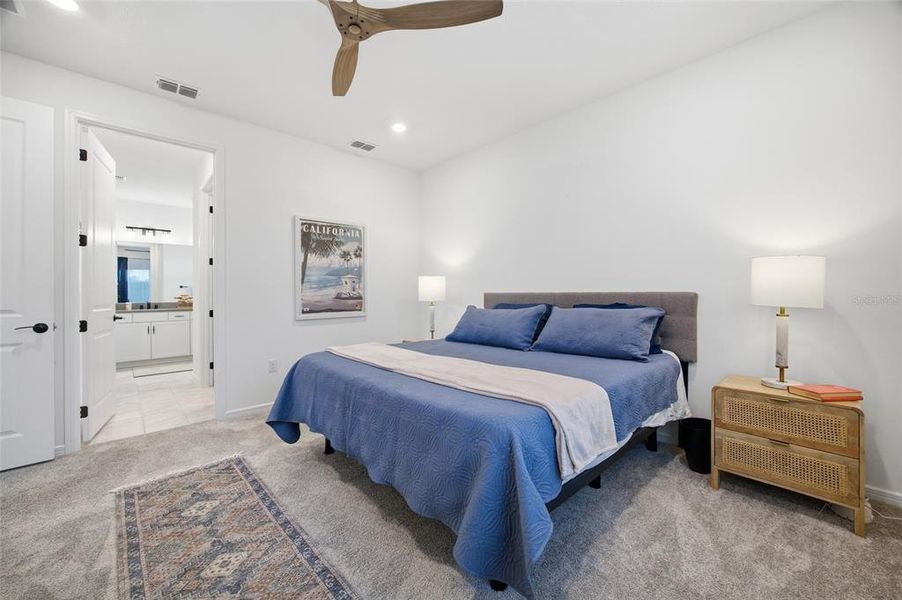 Furnished interior view inside a new home in Del Webb Stone Creek, Ocala (Image 14). Furnished interior view inside a new home in Del Webb Stone Creek, Ocala (Image 14).