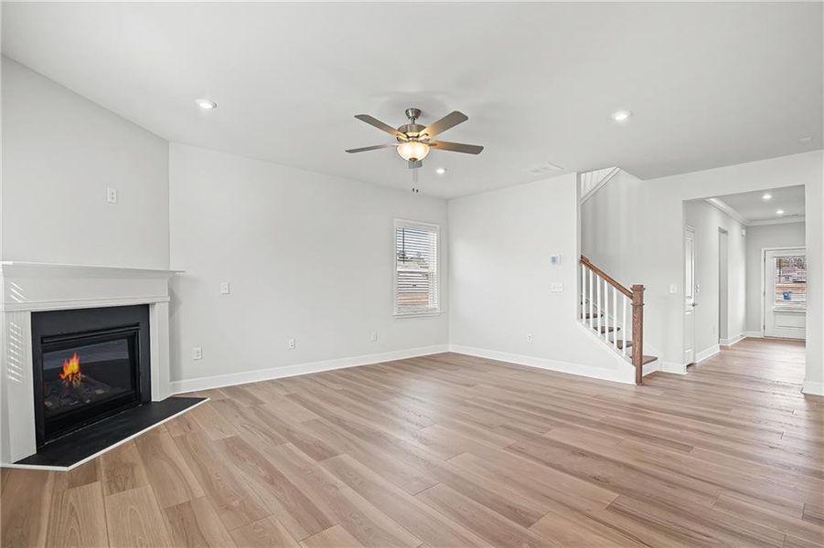 Spacious, unfurnished interior of a new home in Anderson Point Estates, McDonough (Image 23). Spacious, unfurnished interior of a new home in Anderson Point Estates, McDonough (Image 23).