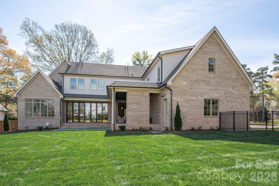 Front exterior of a new home in , Charlotte, NC, highlighting curb appeal (Image 26).