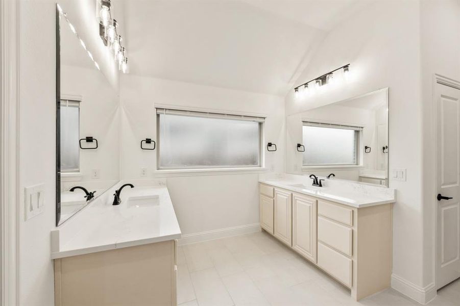 Furnished interior view inside a new home in Villages of Hurricane Creek, Anna (Image 20).