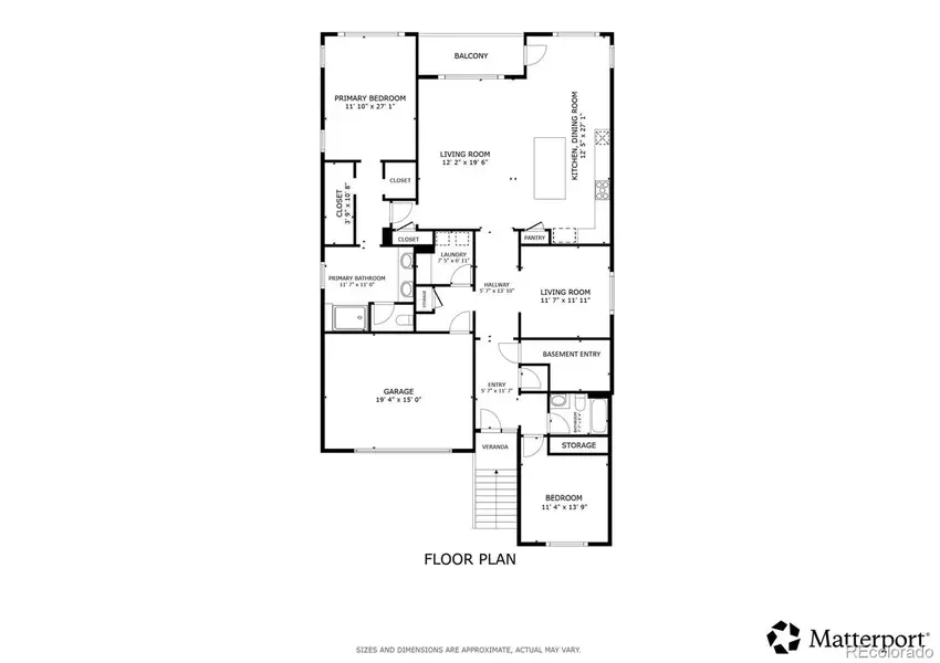 2D floor plan layout of this home in , Castle Rock, CO (Image 4). 2D floor plan layout of this home in , Castle Rock, CO (Image 4).