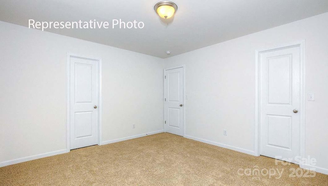 Spacious, unfurnished interior of a new home in Secrest Commons, Monroe (Image 22).
