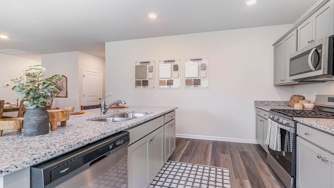 Furnished interior view inside a new home in Hunter's Branch, Hopkins (Image 4).