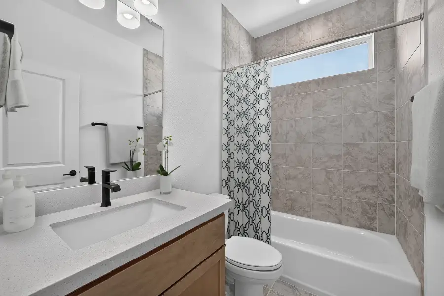 Furnished interior view inside a new home in Easton Park, Austin (Image 24).