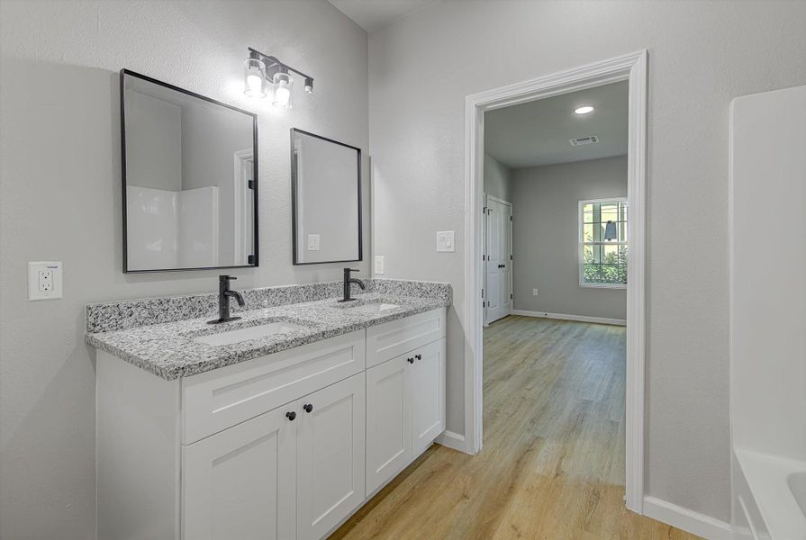 Furnished interior view inside a new home in , Beaumont (Image 7).