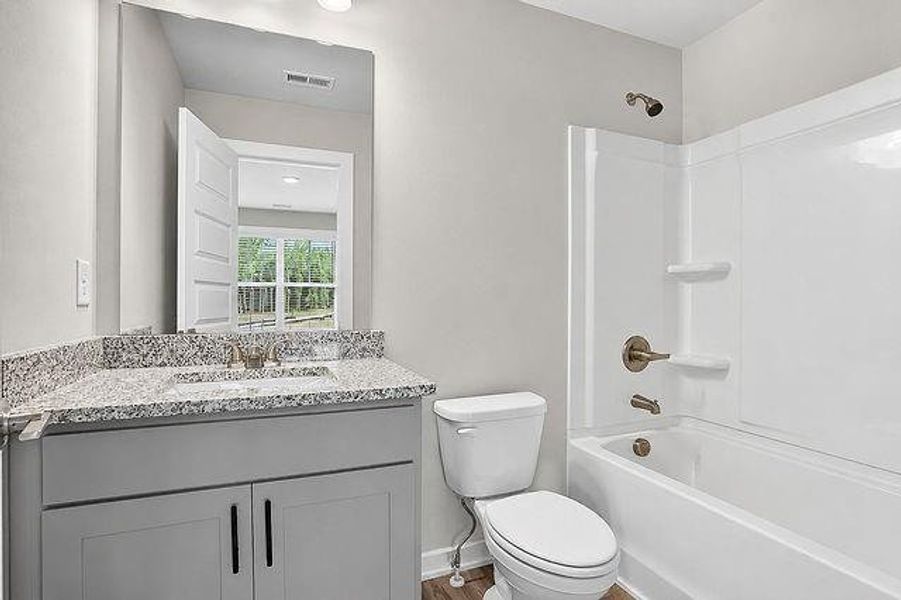 Furnished interior view inside a new home in Killian Manor at The Adares, Adairsville (Image 5).
