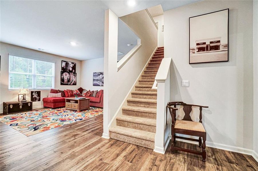 Furnished interior view inside a new home in , Dawsonville (Image 10).