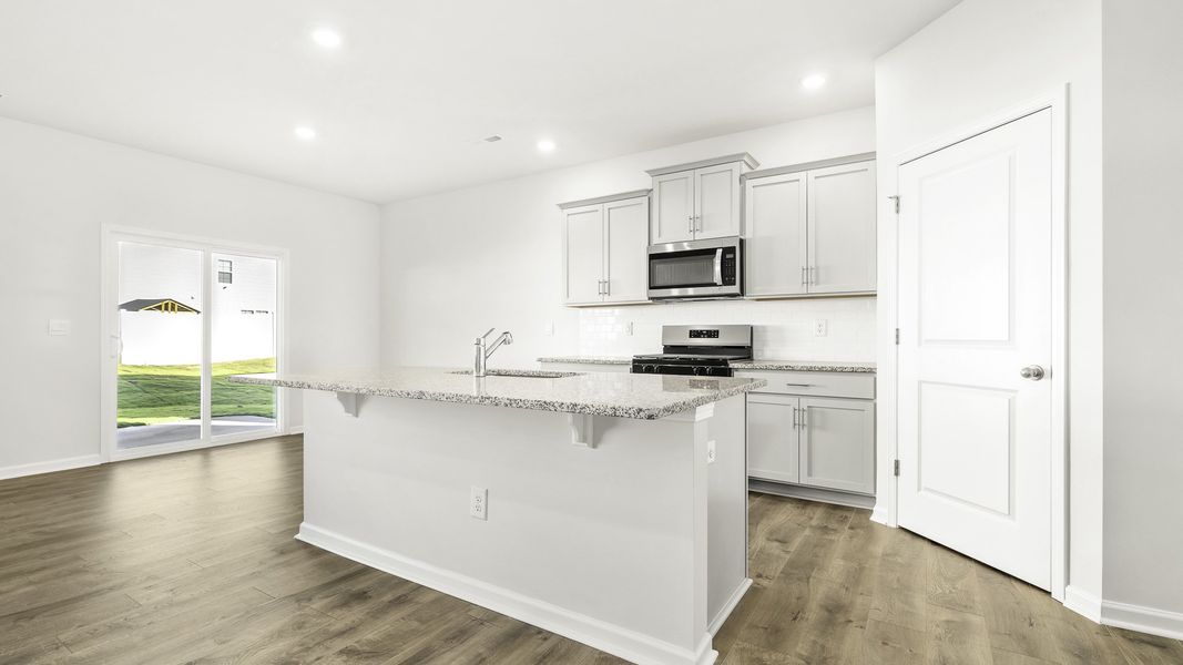 Furnished interior view inside a new home in Cambridge Park, Mebane (Image 3). Furnished interior view inside a new home in Cambridge Park, Mebane (Image 3).