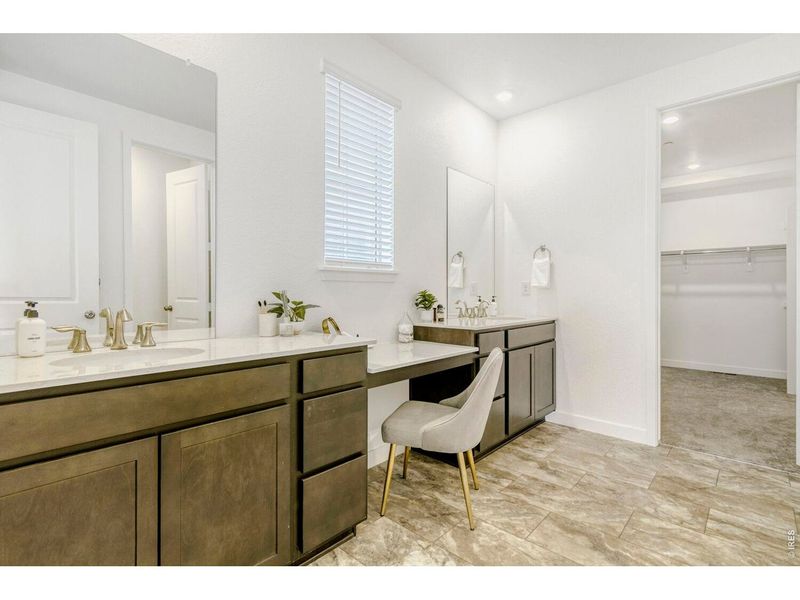 Furnished interior view inside a new home in Sunset Village, Erie (Image 26).