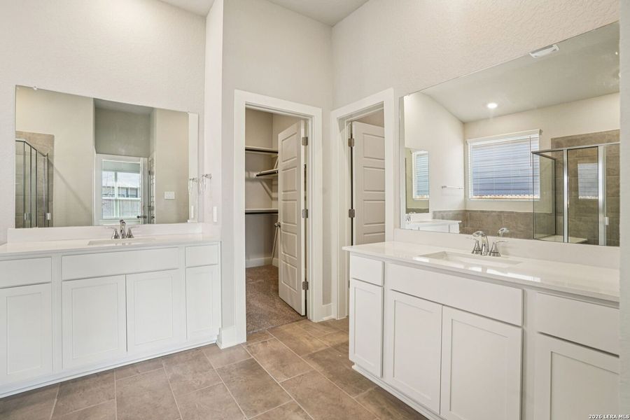 Furnished interior view inside a new home in Estancia Ranch - Classic Series, San Antonio (Image 12).