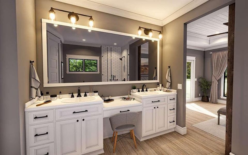 Furnished interior view inside a new home in , Bremen (Image 6).