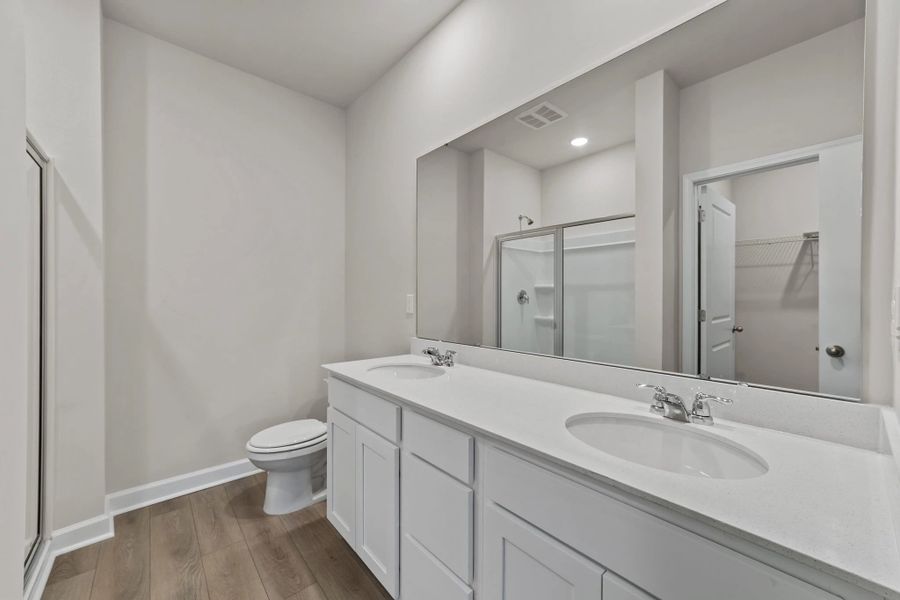 Similar Palmetto floorplan with Timeless finishes at a nearby community