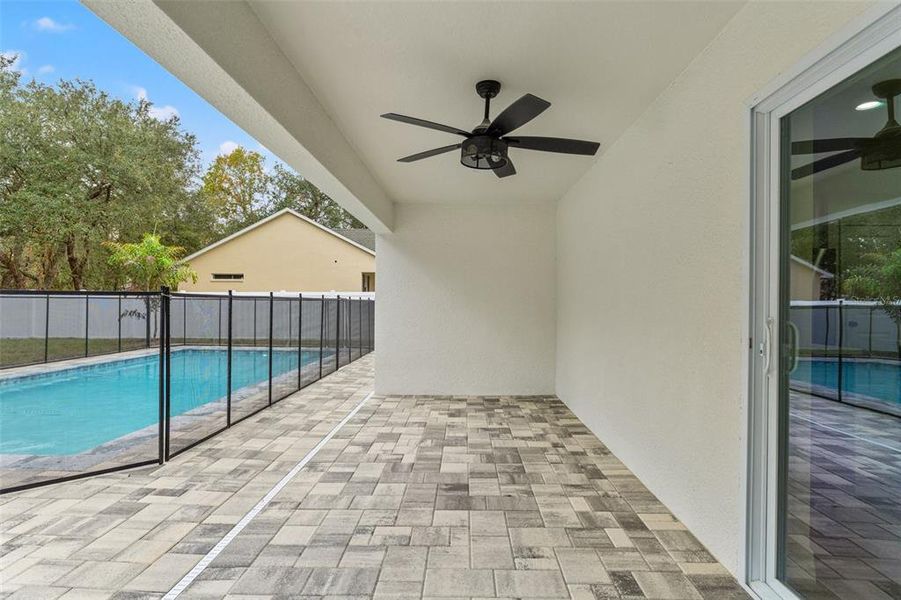 Exterior details and patio area of a home in , Brooksville (Image 38). Exterior details and patio area of a home in , Brooksville (Image 38).