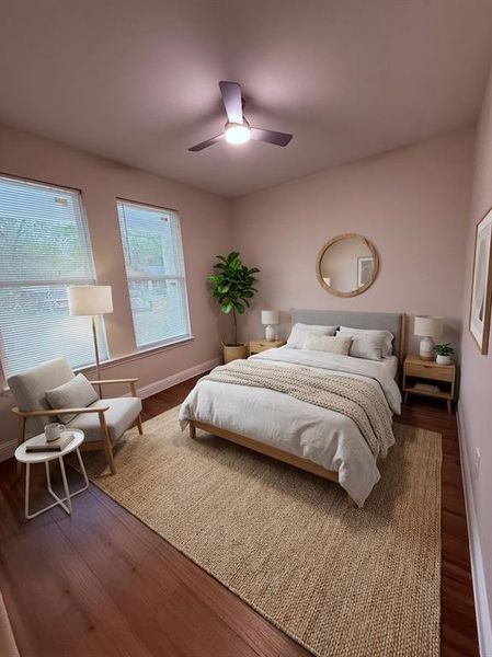 Furnished interior view inside a new home in , Dallas (Image 9).