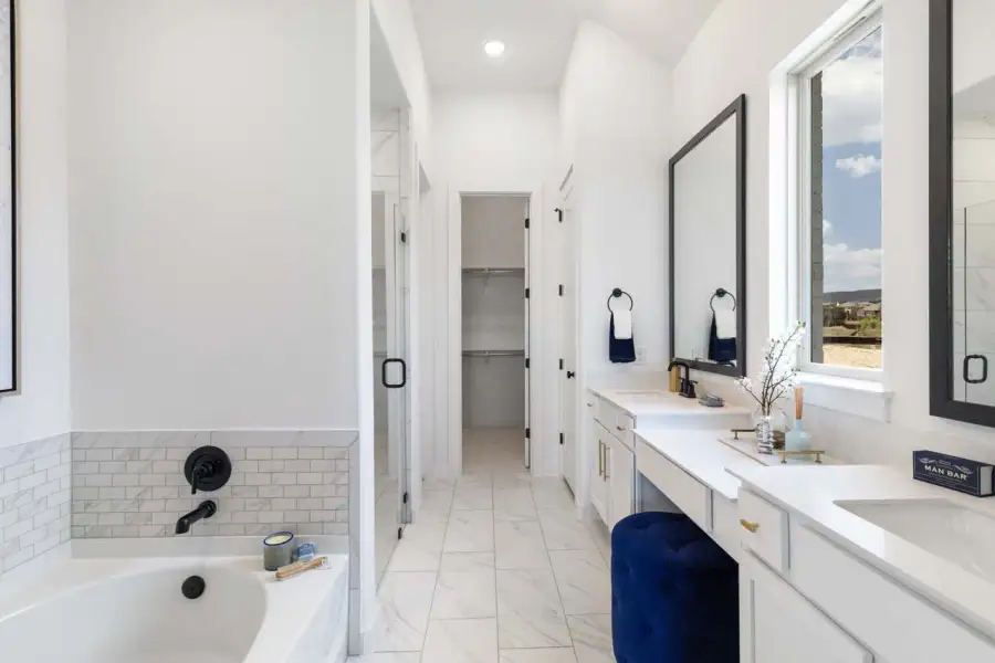 Representative Primary Bathroom - some options shown Representative Primary Bathroom - some options shown