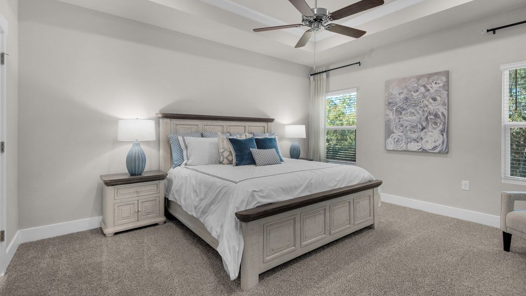 Furnished interior view inside a new home in Belhaven, Milton (Image 27).