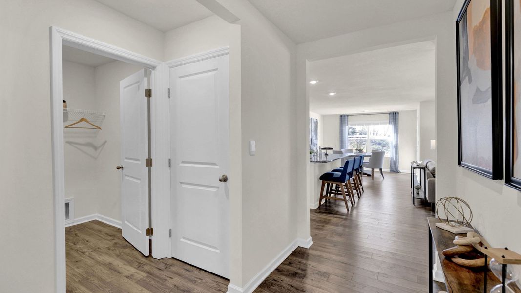 Furnished interior view inside a new home in Price's Point, Knoxville (Image 19).