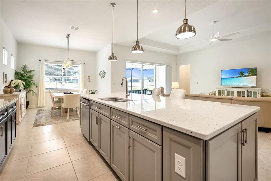 Furnished interior view inside a new home in , Ocala (Image 39).