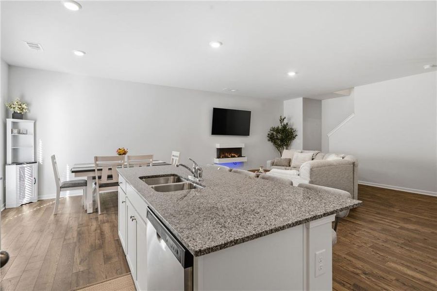 Furnished interior view inside a new home in , Dahlonega (Image 35). Furnished interior view inside a new home in , Dahlonega (Image 35).