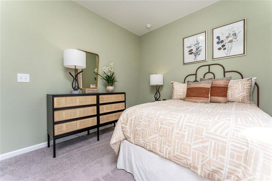 Furnished interior view inside a new home in Fair Oak, Calhoun (Image 5).