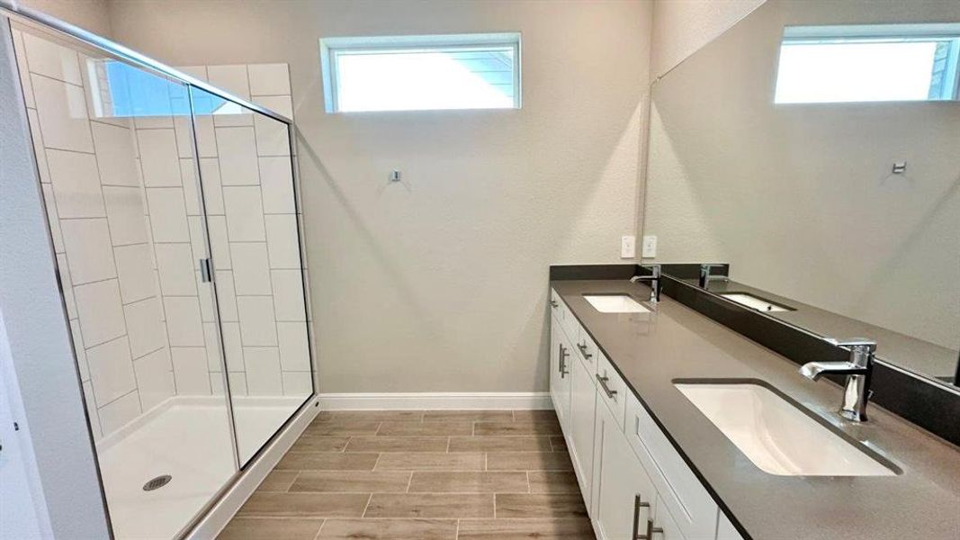 Furnished interior view inside a new home in Rock Creek Ranch, Fort Worth (Image 4).