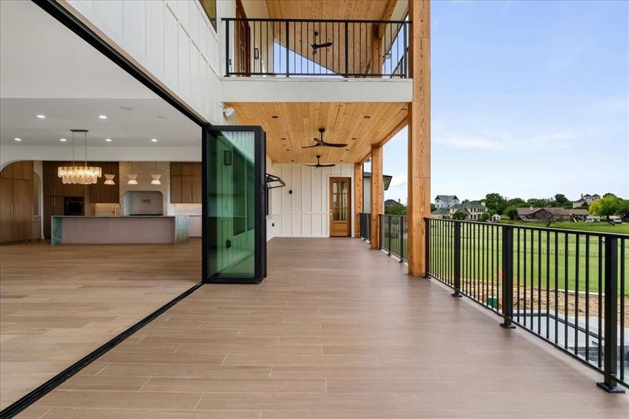 Exterior details and patio area of a home in , Frisco (Image 3).