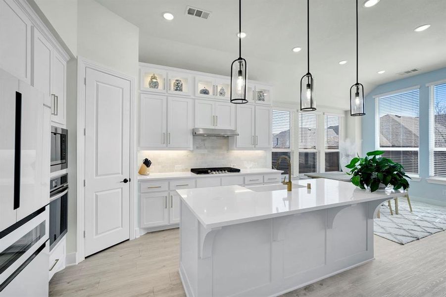 Furnished interior view inside a new home in , Midlothian (Image 14).