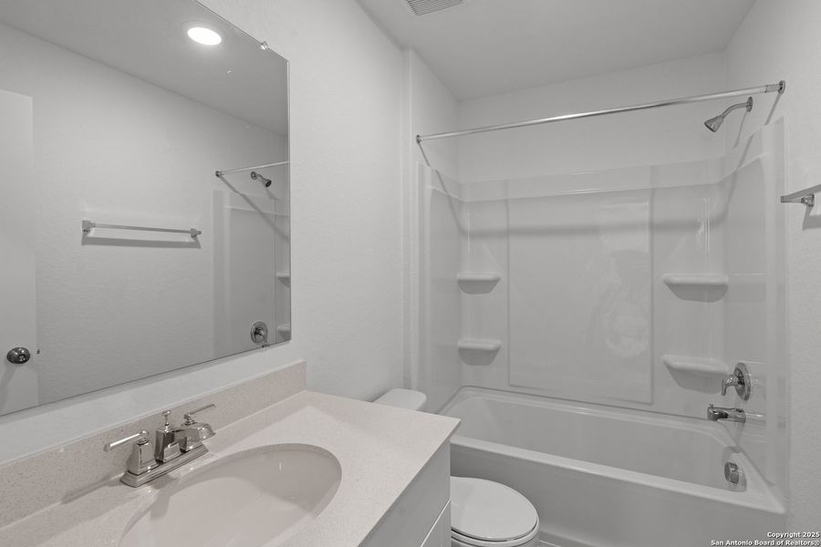 Furnished interior view inside a new home in Vista Real, Converse (Image 4).