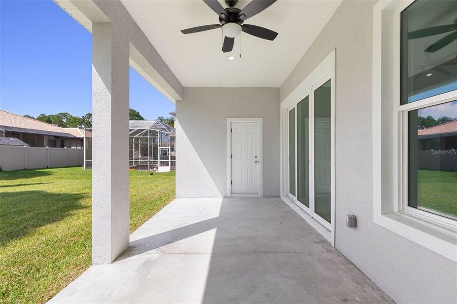 Exterior details and patio area of a home in , Palm Coast (Image 34).