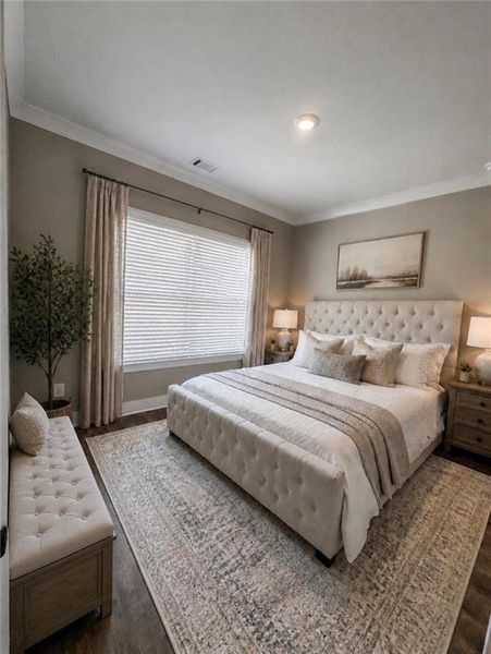 Furnished interior view inside a new home in , Cartersville (Image 13). Furnished interior view inside a new home in , Cartersville (Image 13).