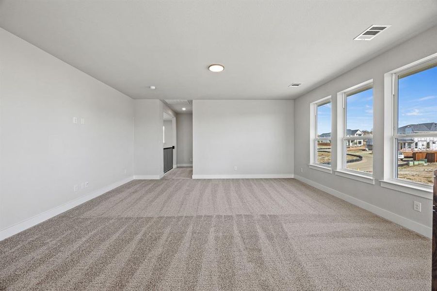 Spacious, unfurnished interior of a new home in The Heights at Uptown Celina, Celina (Image 10).