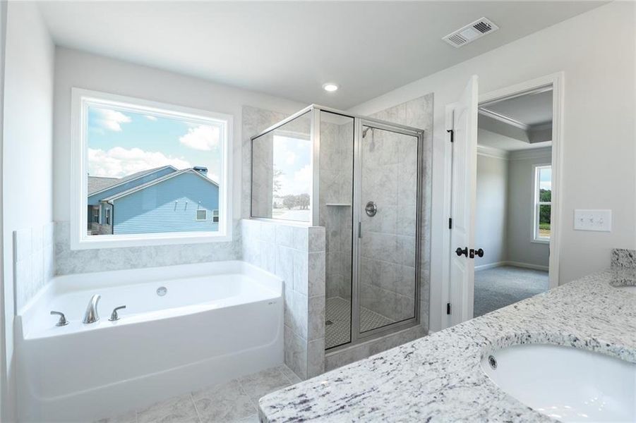 Furnished interior view inside a new home in Harmony Farms, Eatonton (Image 5).