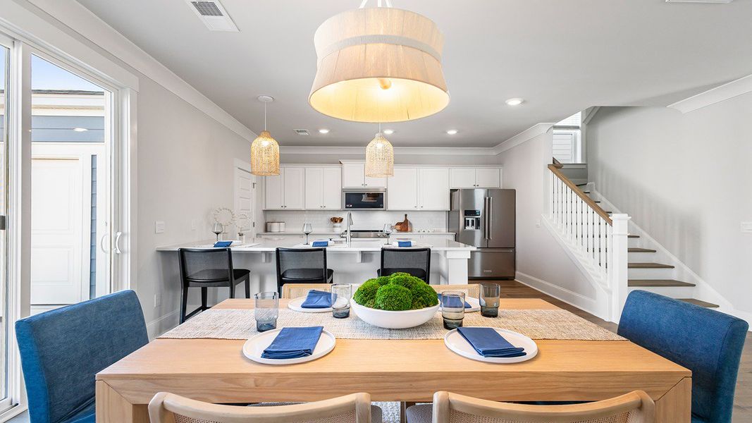 Furnished interior view inside a new home in Rivers Reach, Yemassee (Image 14).