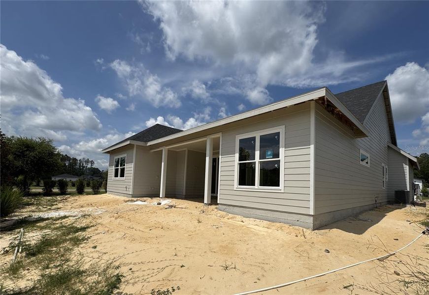In-progress construction of a new home in Laureate Village, Newberry, FL (Image 45).