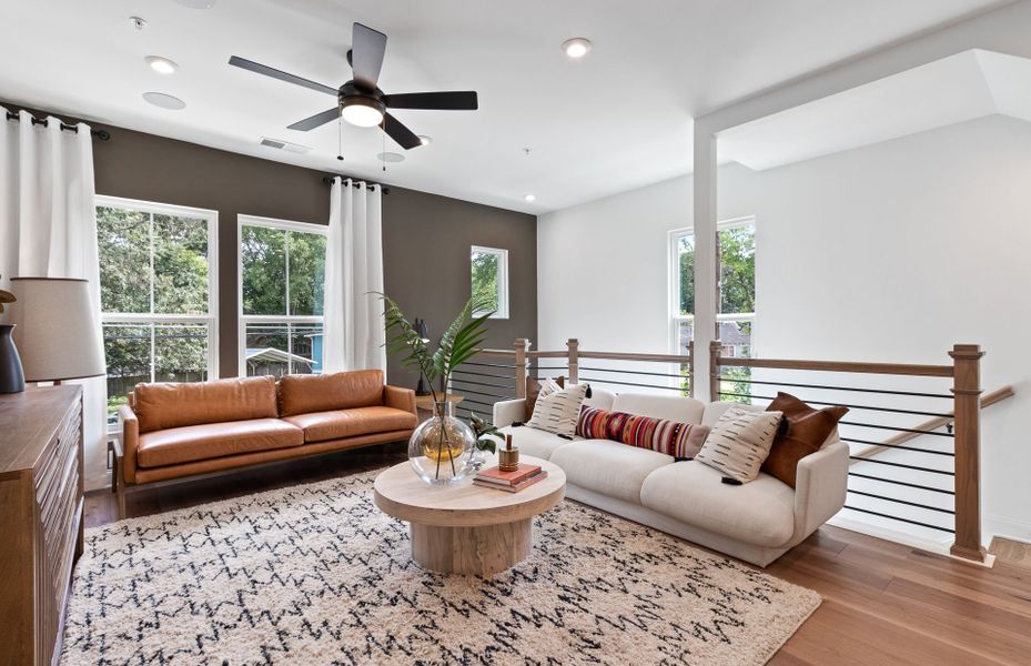Furnished interior view inside a new home in Skyline, Nashville (Image 30).