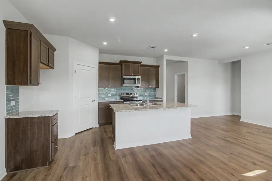Furnished interior view inside a new home in Hillside Village, Temple (Image 6). Furnished interior view inside a new home in Hillside Village, Temple (Image 6).