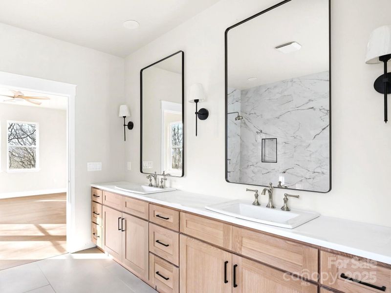 Furnished interior view inside a new home in , Hendersonville (Image 14).