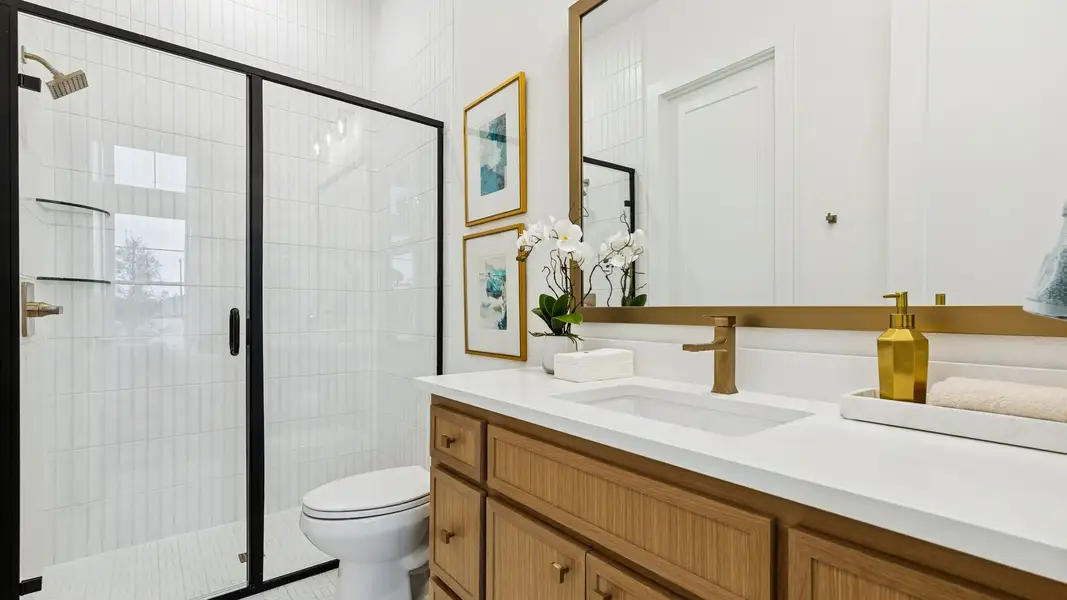 Representative furnished interior of a home built from the Hayden by Southgate Homes in Prosper Ridge, Prosper (Image 7).
